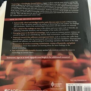 Victimology, Second Edition by Leah E. Daigle
